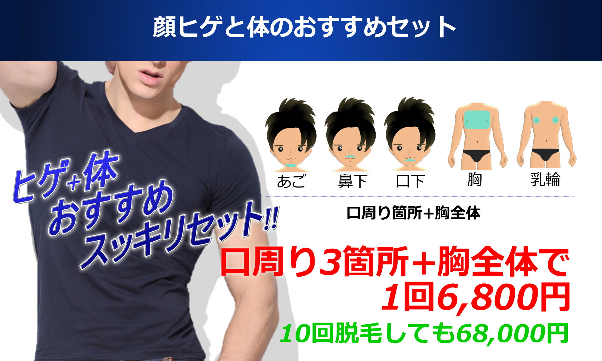 おすすめセット脱毛